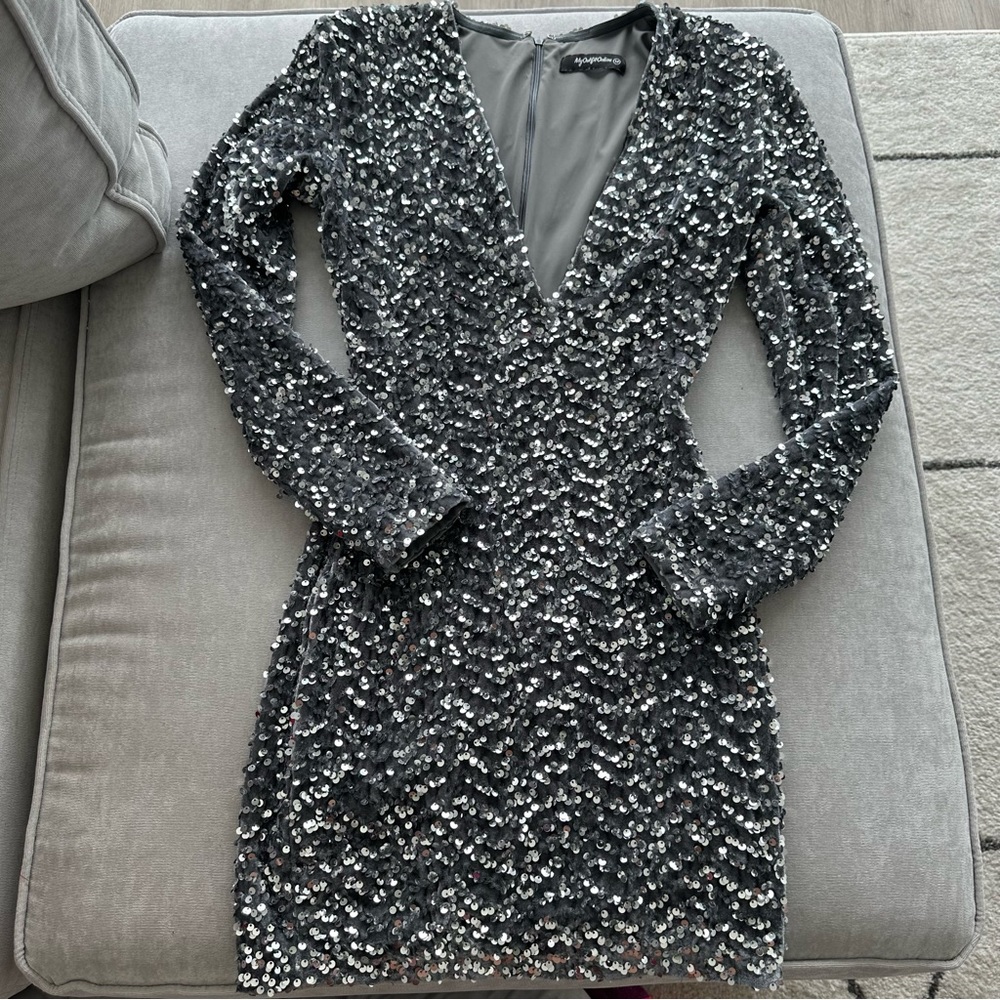 My Outfit Online Sparkly Mini Dress